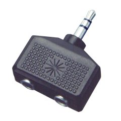   Home AC 16 audióátalakító, elosztó, 3,5mm sztereó dugó, 2 x 3,5mm sztereó aljzat