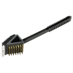   Barbecook BC-ACC-7065 3az1-ben nyeles grillrács tisztító, fekete