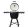 Barbecook BC-CHA-1072 Kamal kamado 60/XL matt faszenes grill