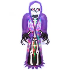   Home KD 150 CS felfújható halloween csontváz, 152 cm, belső LED projektorral, beépített ventilátor, kül- és beltéri